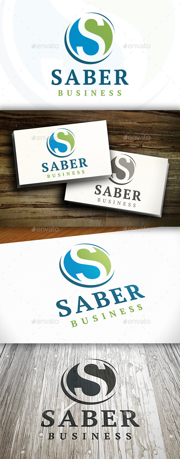 Saber S Letter Logo