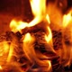 Burning paper in the fireplace - VideoHive Item for Sale
