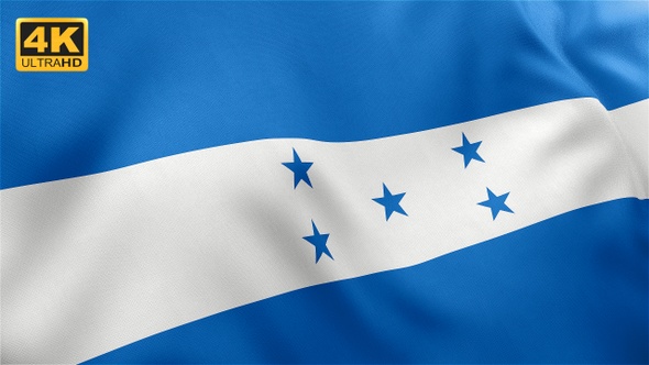 Honduras Flag - 4K