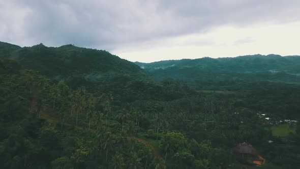 Aerial View of Mountains