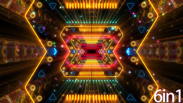 Vj Neon Lights Background alt