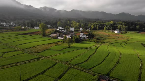 Mountain Village In China C