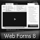 Web Forms and Windows 8 - Video Tutorials layout - GraphicRiver Item for Sale