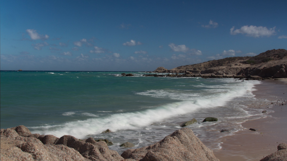 Wild Beach Baja California Sur Mexico