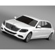 Mercedes Benz S Klasse Pullman Limousine 2016 - 3DOcean Item for Sale