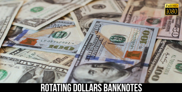Rotating Dollars Banknotes 5