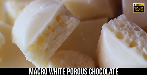 White Porous Chocolate