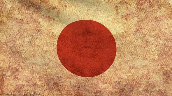Japan Flag 2 Pack – Grunge and Retro alt
