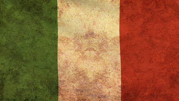 Italy Flag 2 Pack – Grunge and Retro alt