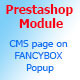 Prestashop Module : Multiple CMS page on Popup  - CodeCanyon Item for Sale