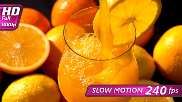 Poured Orange Juice alt