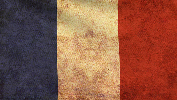 France Flag 2 Pack – Grunge and Retro alt