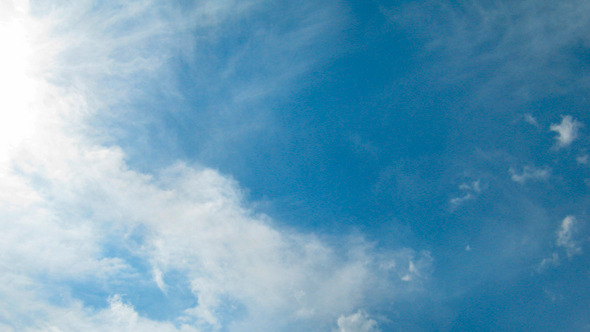 Clouds Moving In Sky