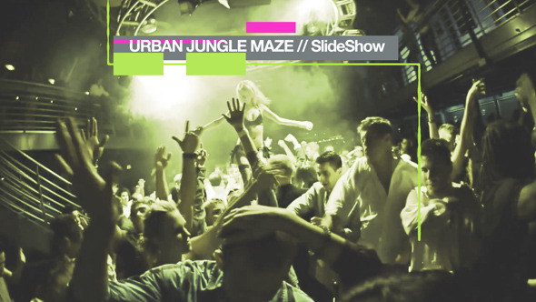 Urban Jungle Maze - Grunge Slideshow
