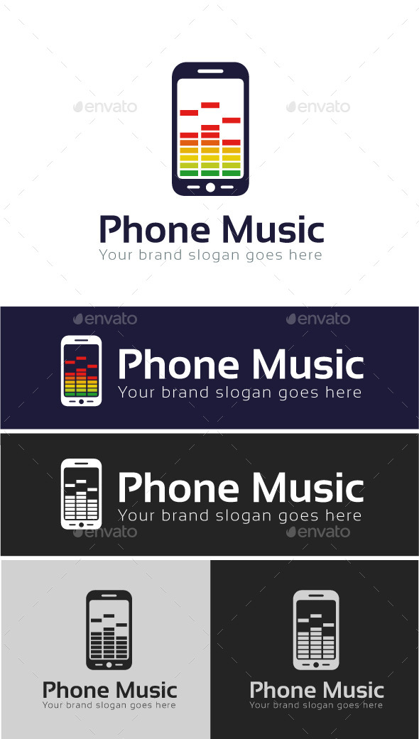 Music App Logo Template