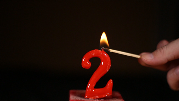 Candle 2 Years