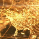 World Map Golden Network - VideoHive Item for Sale