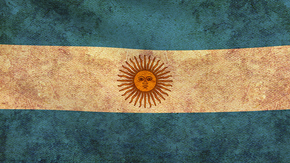 Argentina Flag 2 Pack - Grunge and Retro alt