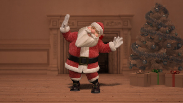 Dancing Santa - Hip Hop