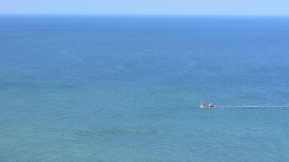 Fishing Boat and Blue Ocean 2 alt