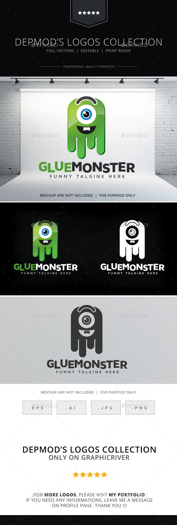 Glue Monster Logo