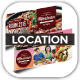 Mexican Restaurant Promotion Location Board - GraphicRiver Item for Sale