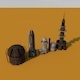 Space city - 3DOcean Item for Sale