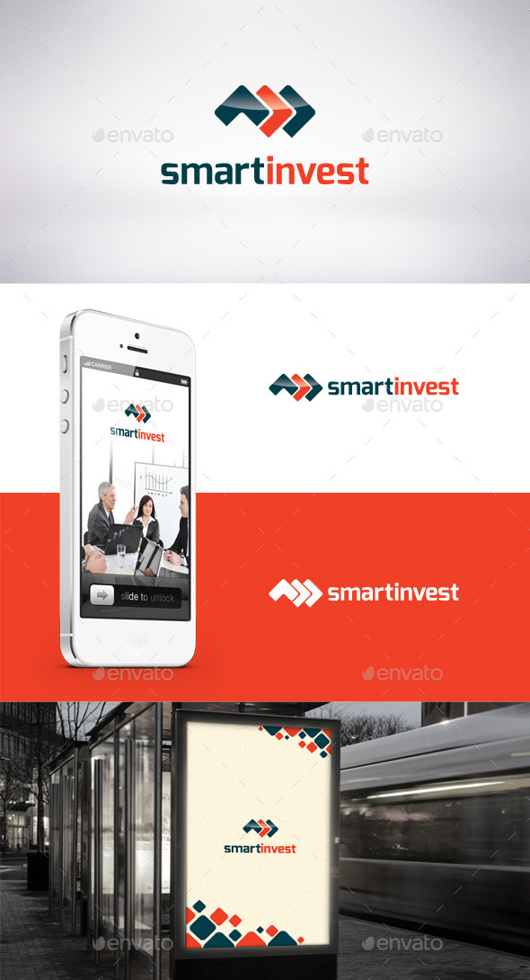 Smart Invest Logo Template