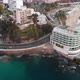 Sunset, Beach, Pacific ocean coast, Convention Center (Vina del Mar, Chile) - VideoHive Item for Sale