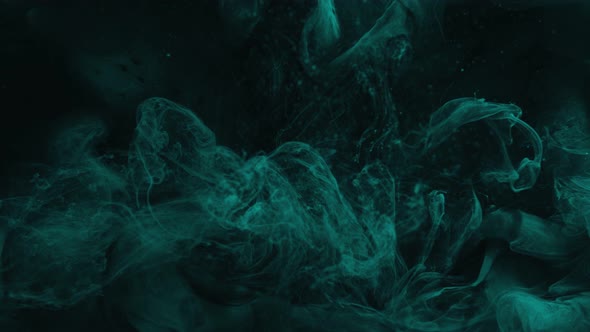 Colored Steam Flow Teal Blue Fume Cloud Motion alt