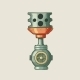 Illustration of a Steampunk Styled Pipe - GraphicRiver Item for Sale