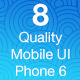 OS8 Quality - Mobile UI Kit - GraphicRiver Item for Sale