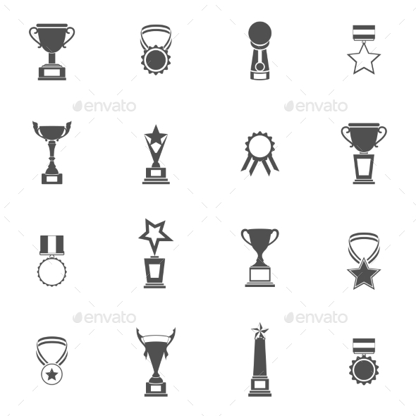 Trophy Icons Set