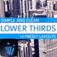 Modern Lower Thirds - VideoHive Item for Sale