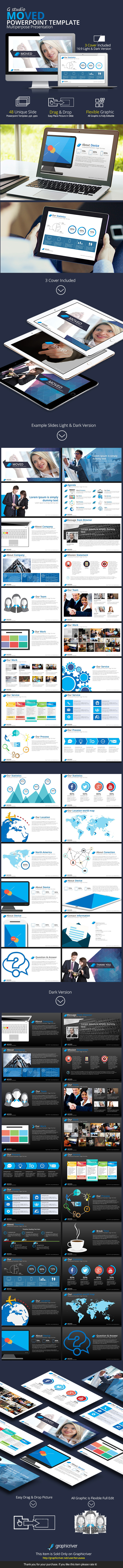Moved Powerpoint Template
