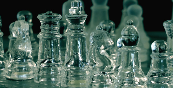 Chess Game From Glass 6 alt
