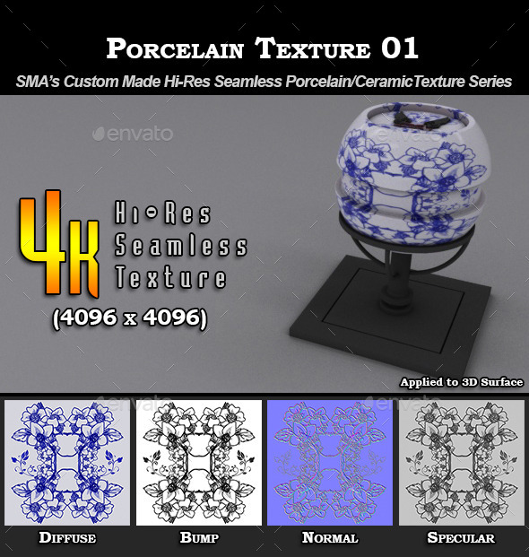 Hi-Res Porcelain Texture - 01