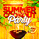 Summer Cookout Party Flyer PSD - GraphicRiver Item for Sale