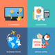 Set of Flat Design Concept Icons for Business - GraphicRiver Item for Sale