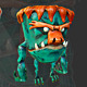 Low poly Monster - 3DOcean Item for Sale