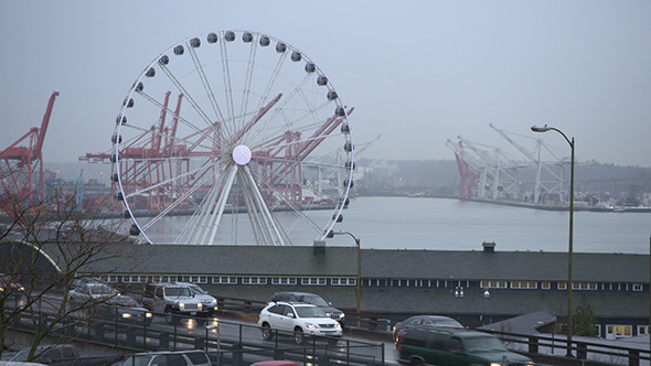 Seattle in the Rain
