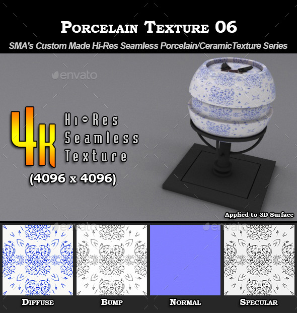 Hi-Res Porcelain Texture - 06
