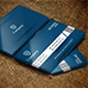 Stylish Blue Business Card - GraphicRiver Item for Sale
