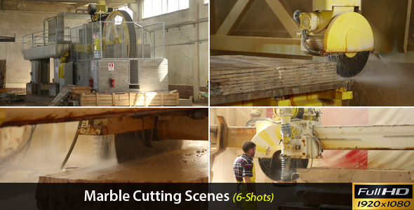 Marble Cutting Scenes