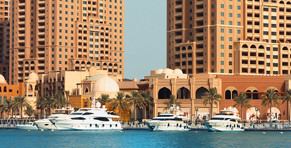 Doha/Qatar - The Pearl 4 Marina
