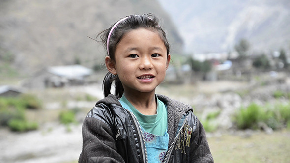 Nepal. Little Girl 2