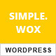 SimpleWox - WordPress Creative Blog Theme - ThemeForest Item for Sale