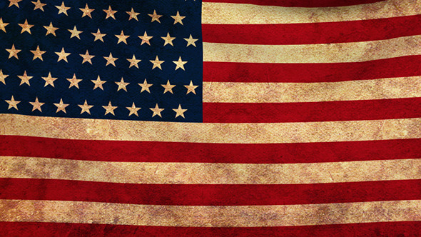 American Flag 2 Pack - Grunge and Retro alt