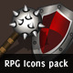 RPG Icons Pack - Weapons Objects - GraphicRiver Item for Sale
