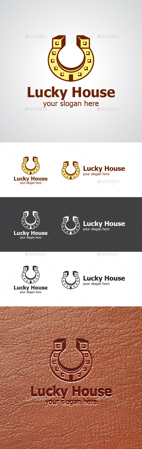 Lucky House Logo Design